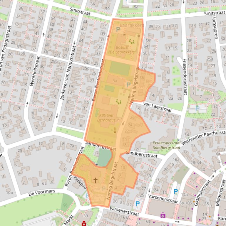 Kaart van postcodegebied 7731EL.