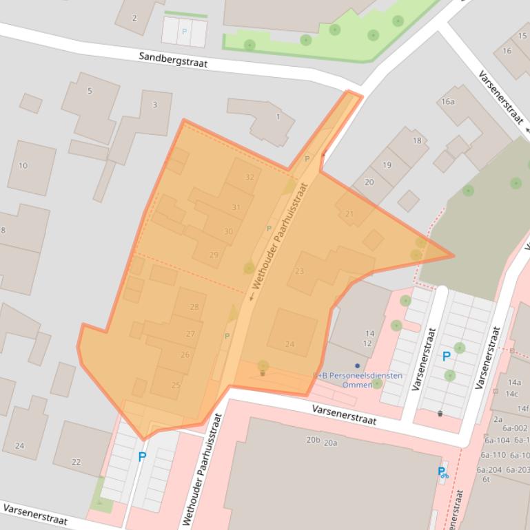 Kaart van postcodegebied 7731ER.