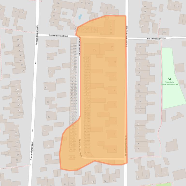 Kaart van postcodegebied 7731GA.