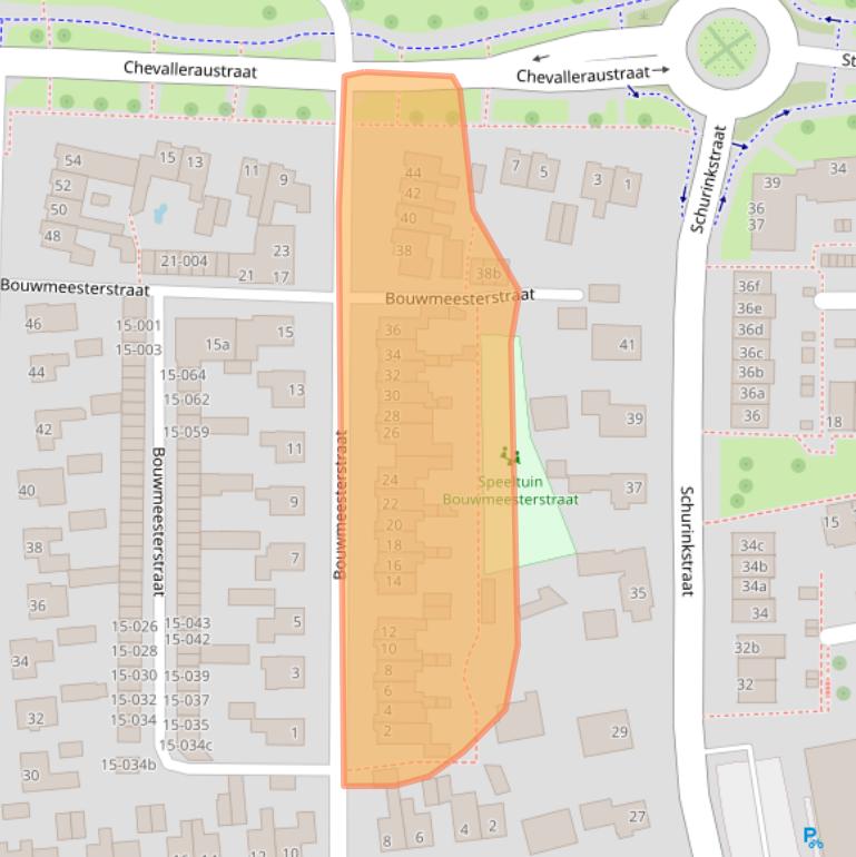 Kaart van postcodegebied 7731GB.