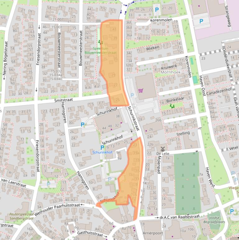 Kaart van postcodegebied 7731GC.