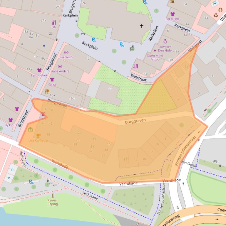 Kaart van postcodegebied 7731GJ.