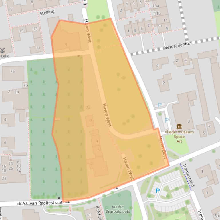 Kaart van postcodegebied 7731GS.