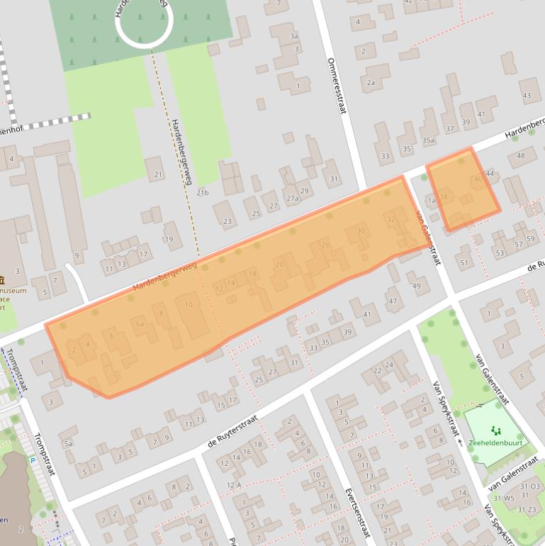 Kaart van postcodegebied 7731HD.