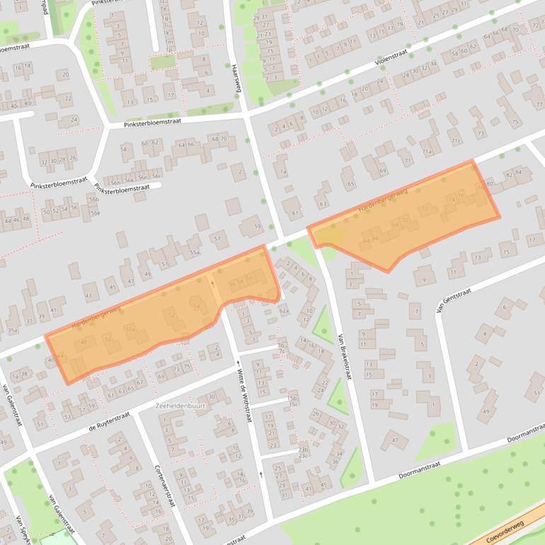 Kaart van postcodegebied 7731HE.