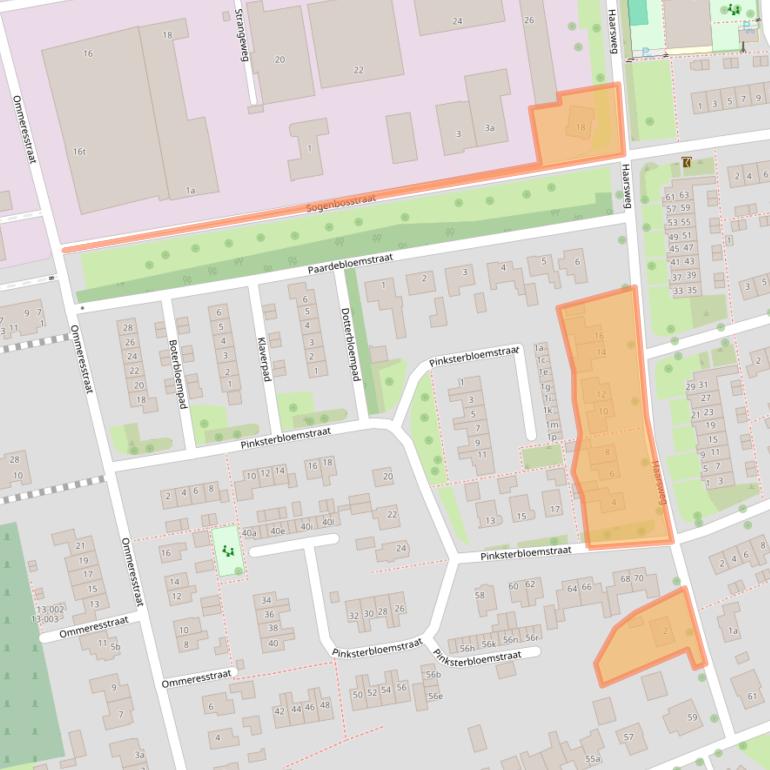Kaart van postcodegebied 7731HK.