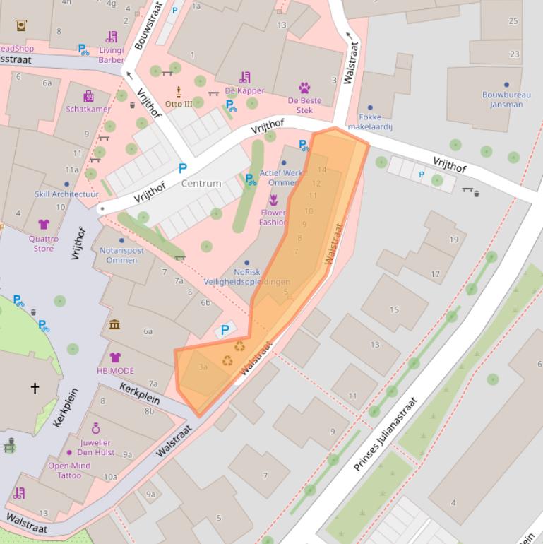 Kaart van postcodegebied 7731HM.