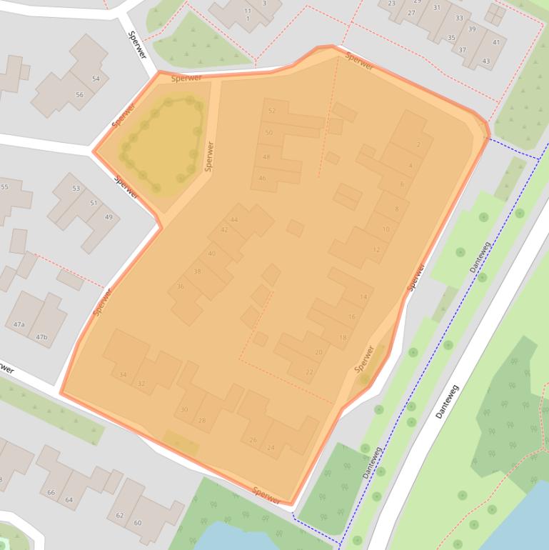 Kaart van postcodegebied 7731KB.