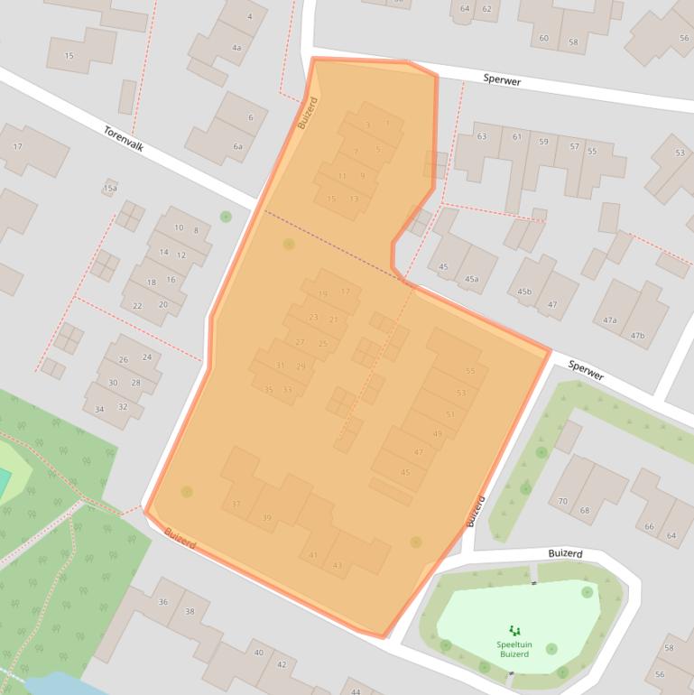 Kaart van postcodegebied 7731KH.