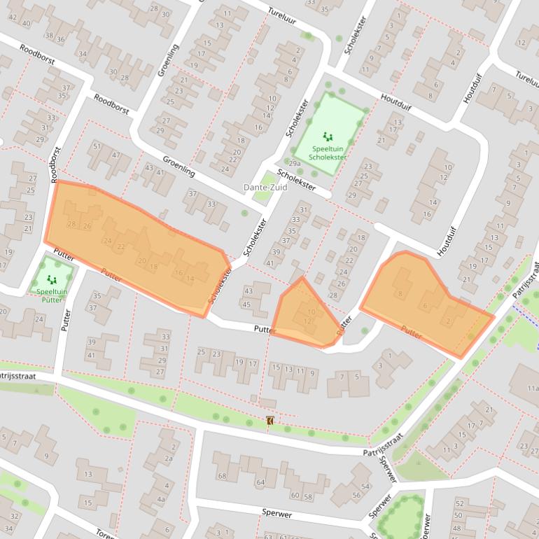 Kaart van postcodegebied 7731KK.