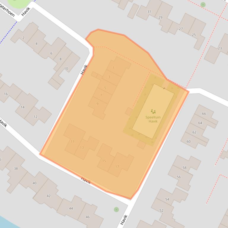 Kaart van postcodegebied 7731LH.