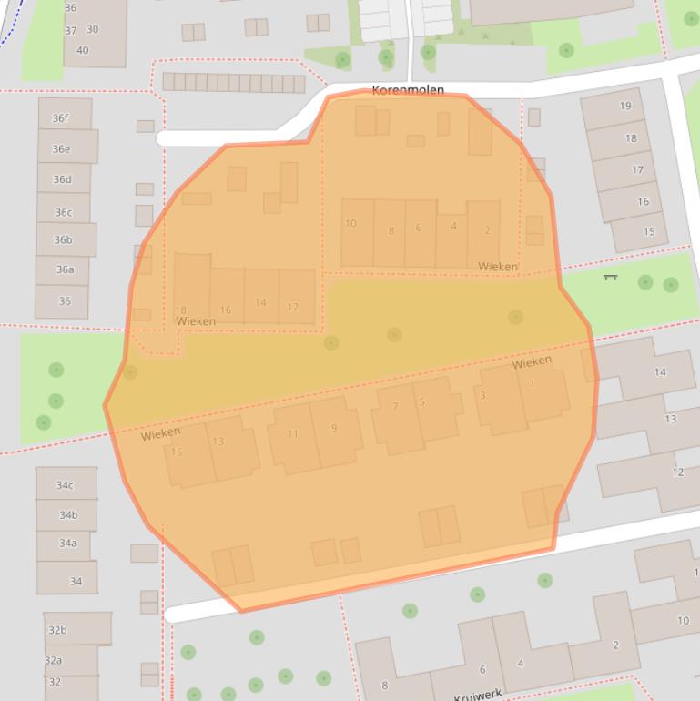 Kaart van postcodegebied 7731ND.