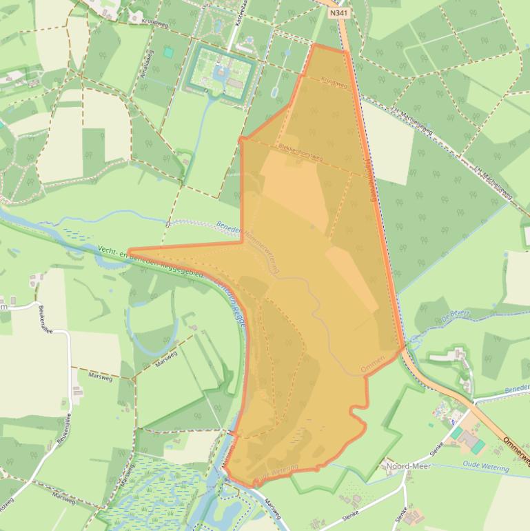 Kaart van postcodegebied 7731PG.