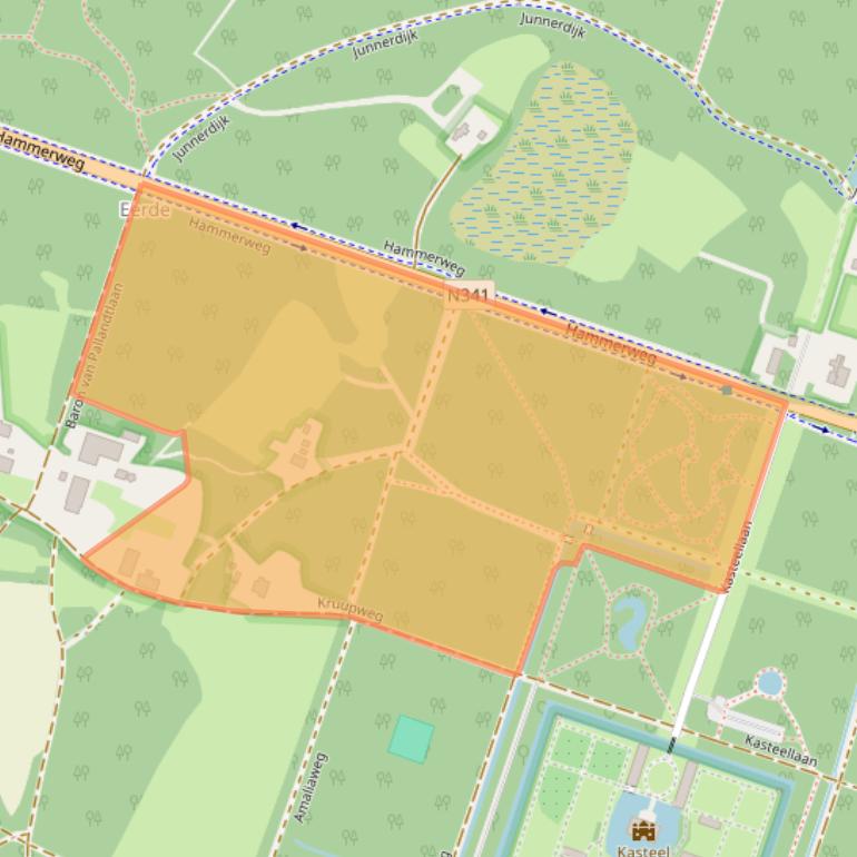 Kaart van postcodegebied 7731PL.