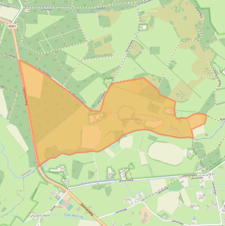 Kaart van postcodegebied 7731PN.