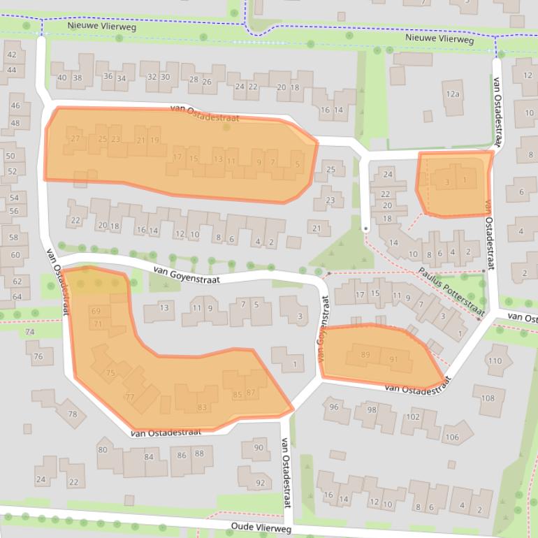 Kaart van postcodegebied 7731SR.
