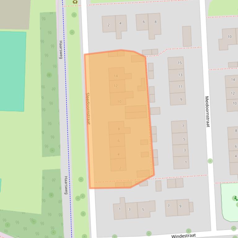 Kaart van postcodegebied 7731VD.