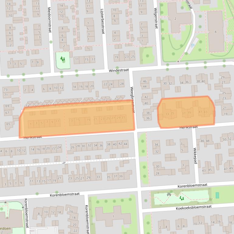 Kaart van postcodegebied 7731VN.