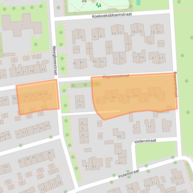 Kaart van postcodegebied 7731WG.