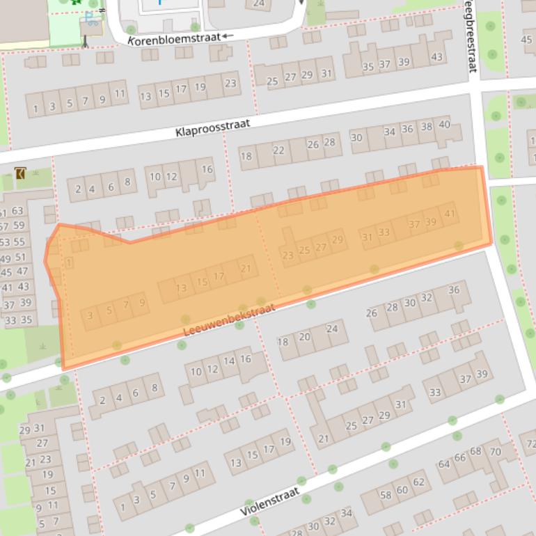 Kaart van postcodegebied 7731WH.