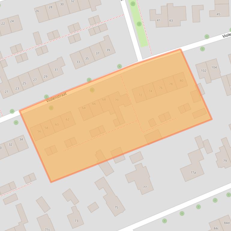 Kaart van postcodegebied 7731WR.