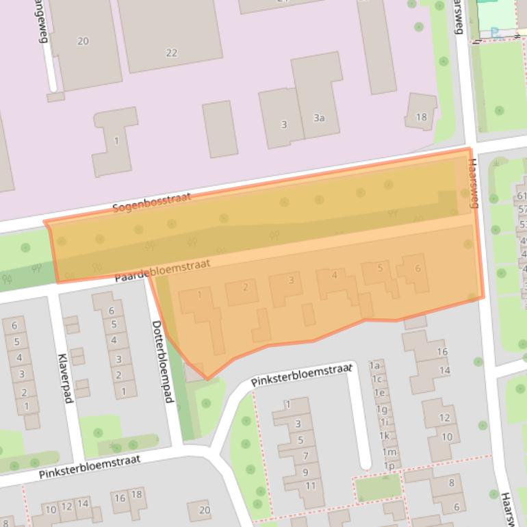 Kaart van postcodegebied 7731WV.