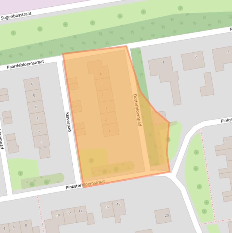 Kaart van postcodegebied 7731WZ.