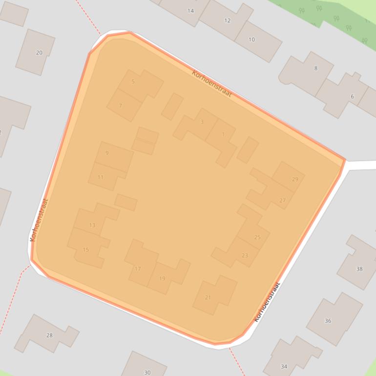 Kaart van postcodegebied 7731XM.