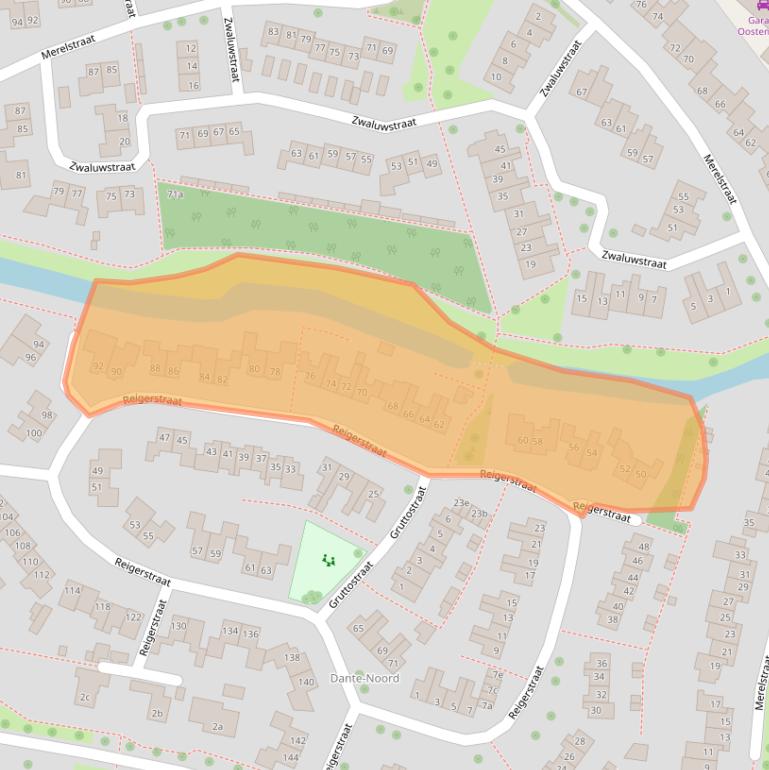 Kaart van postcodegebied 7731ZT.