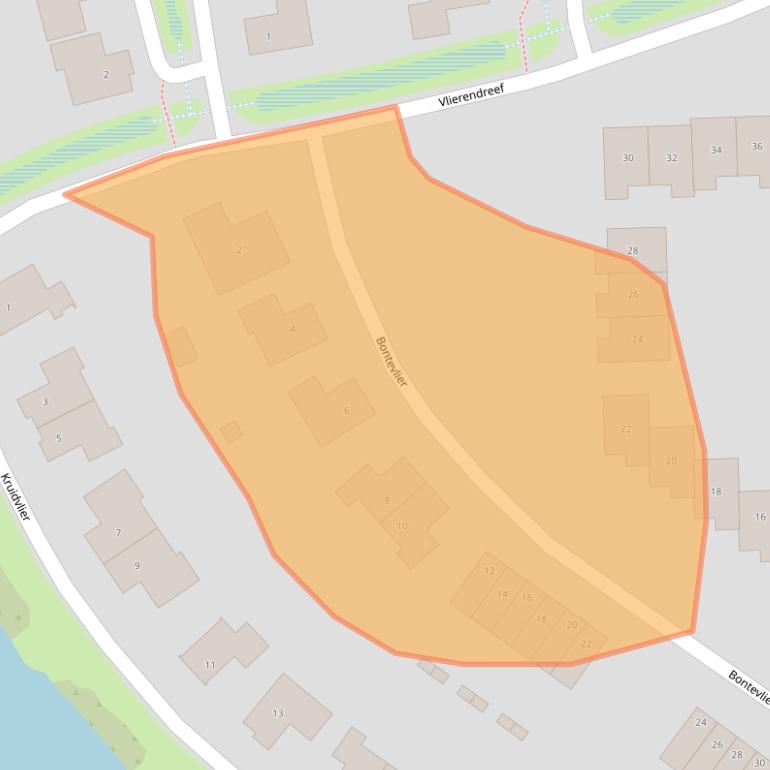 Kaart van postcodegebied 7732BR.