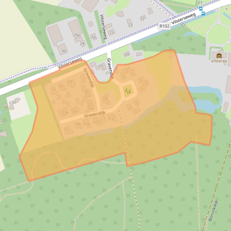 Kaart van postcodegebied 7734PM.