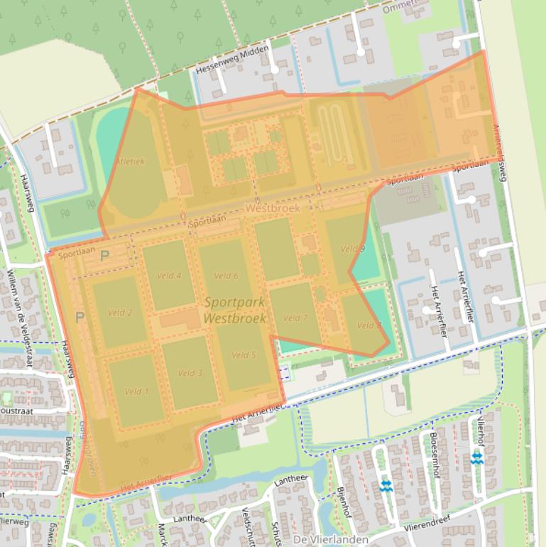 Kaart van postcodegebied 7735KX.