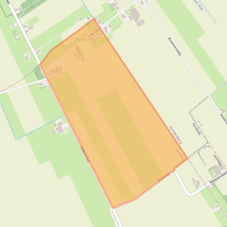 Kaart van postcodegebied 7737PC.