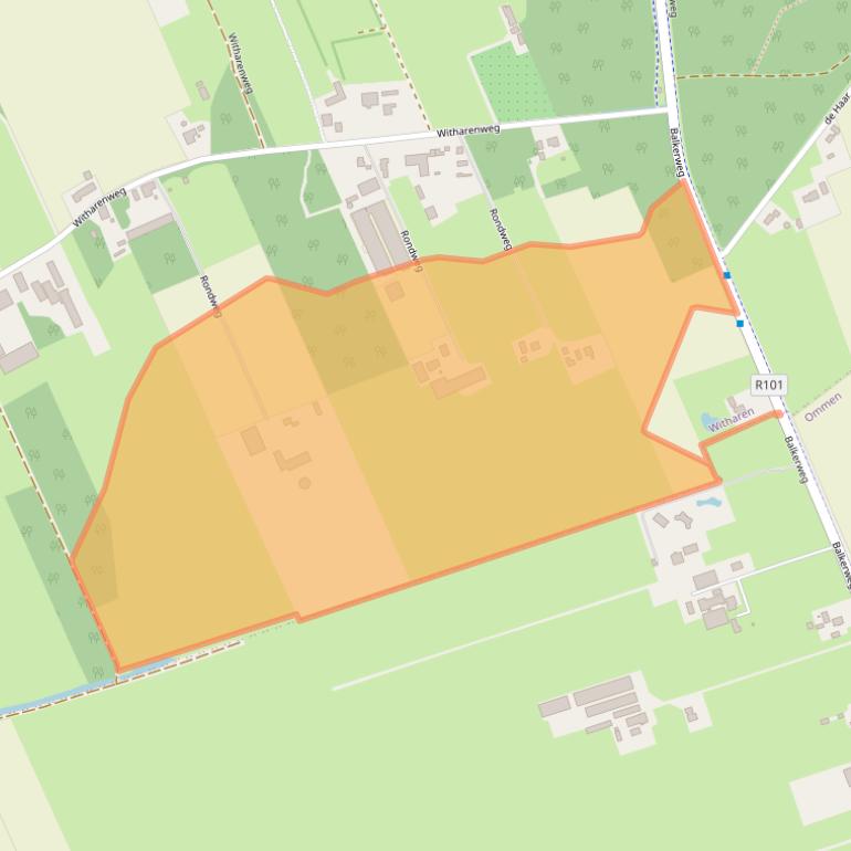 Kaart van postcodegebied 7738PD.