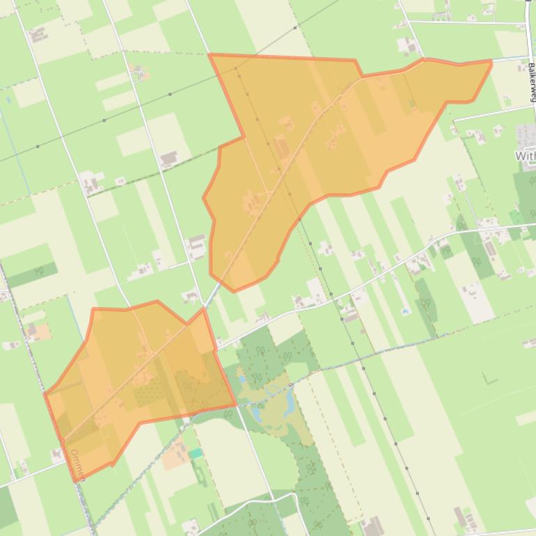 Kaart van postcodegebied 7738PH.