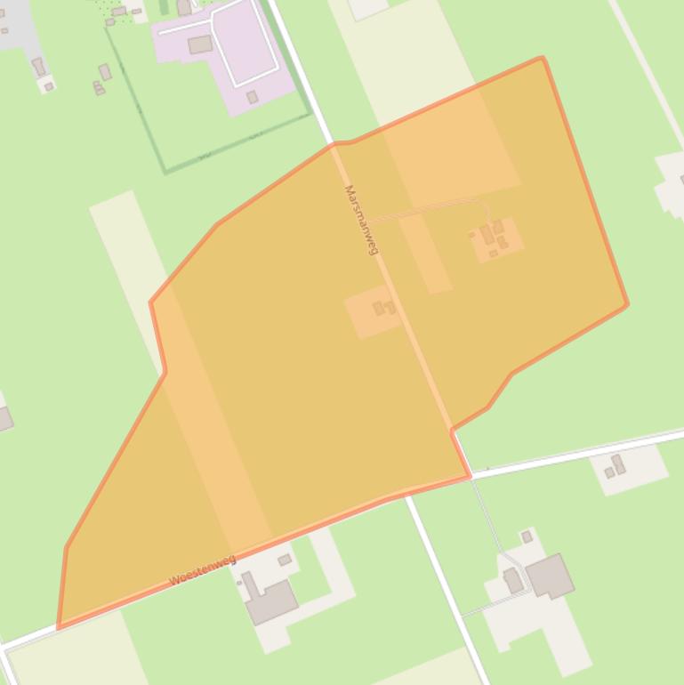 Kaart van postcodegebied 7739PD.