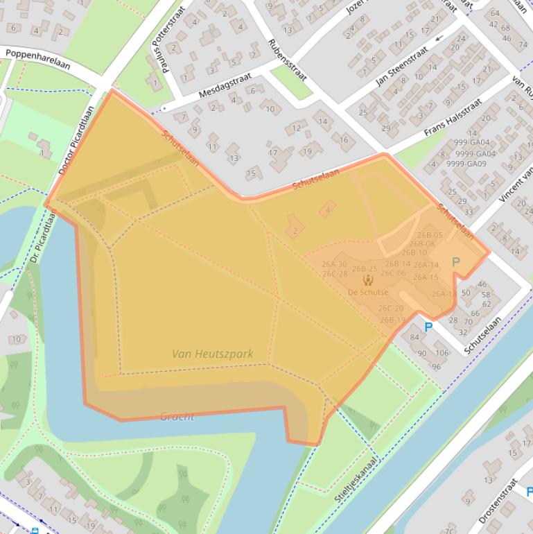 Kaart van postcodegebied 7741AP.