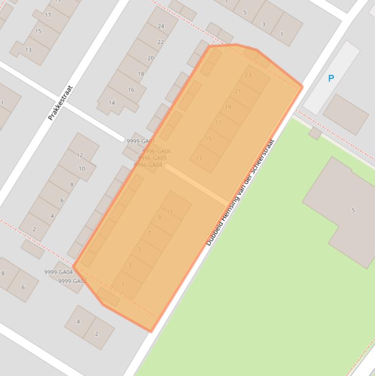 Kaart van postcodegebied 7741BK.