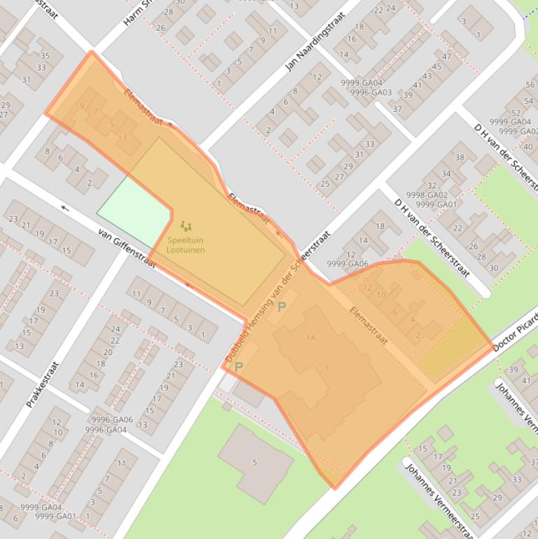 Kaart van postcodegebied 7741CG.