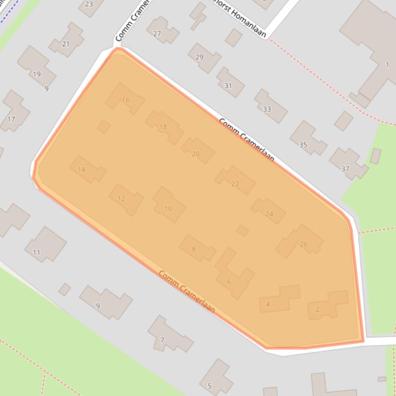 Kaart van postcodegebied 7741CP.