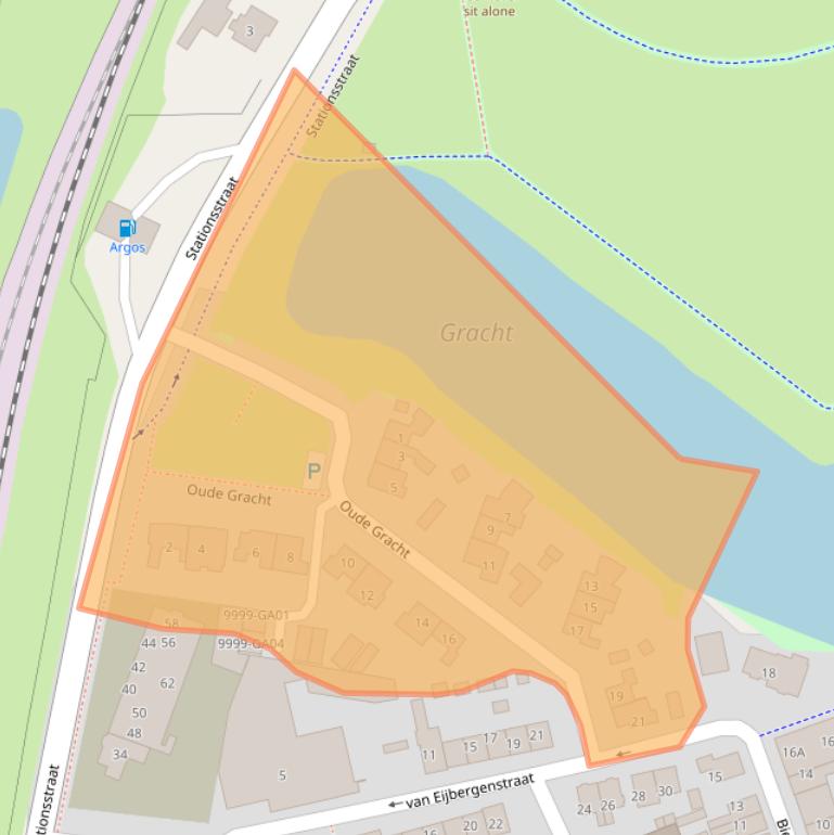 Kaart van postcodegebied 7741ED.