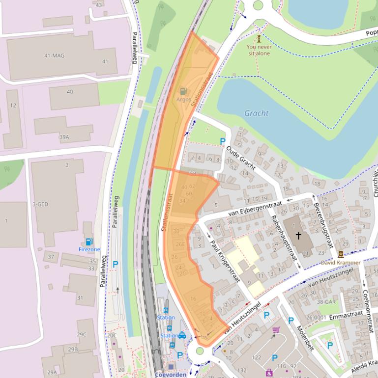 Kaart van postcodegebied 7741EK.