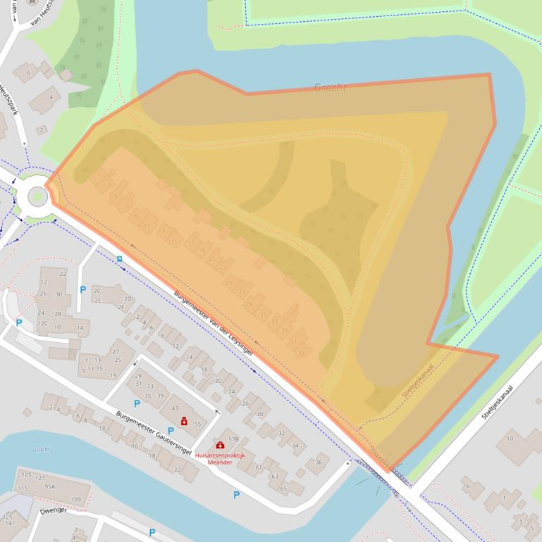 Kaart van postcodegebied 7741EX.