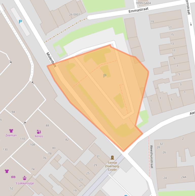 Kaart van postcodegebied 7741GM.