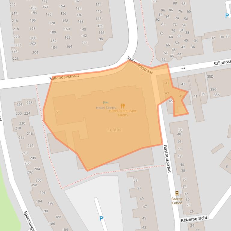 Kaart van postcodegebied 7741HN.