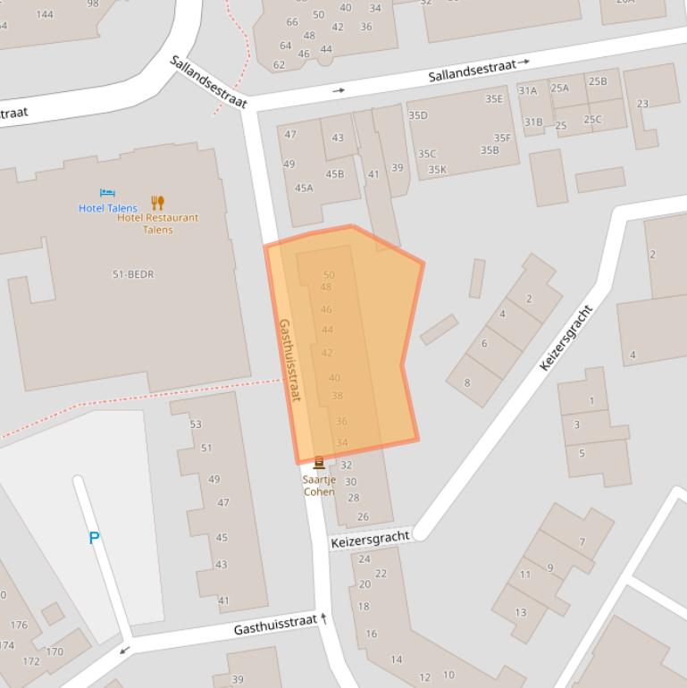 Kaart van postcodegebied 7741HT.