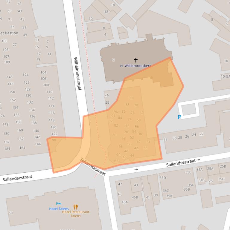 Kaart van postcodegebied 7741HZ.