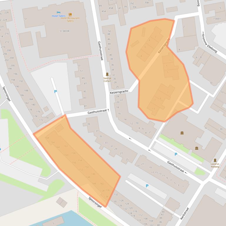 Kaart van postcodegebied 7741JB.