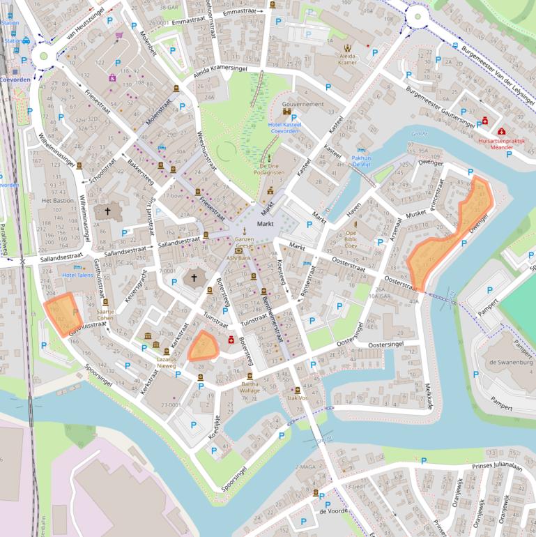 Kaart van postcodegebied 7741JD.