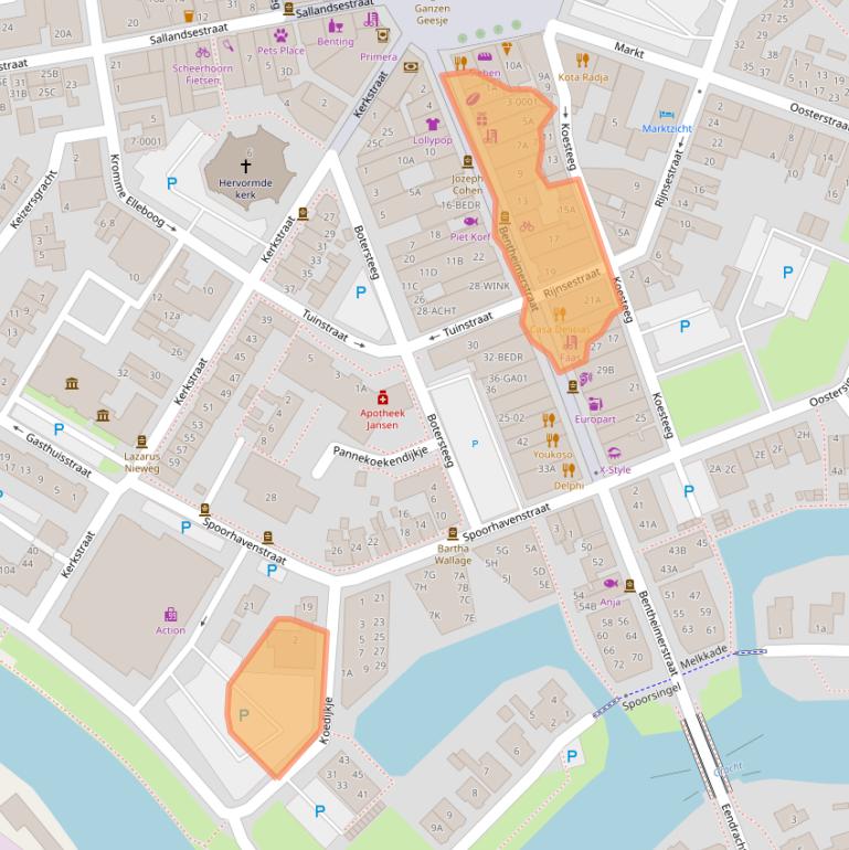 Kaart van postcodegebied 7741JH.